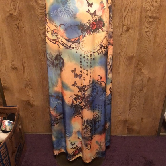 Awesome Sleeveless Long Designer Dress with Hearts ❤️ and Sequins-VALENTINES DAY - Picture 11 of 16